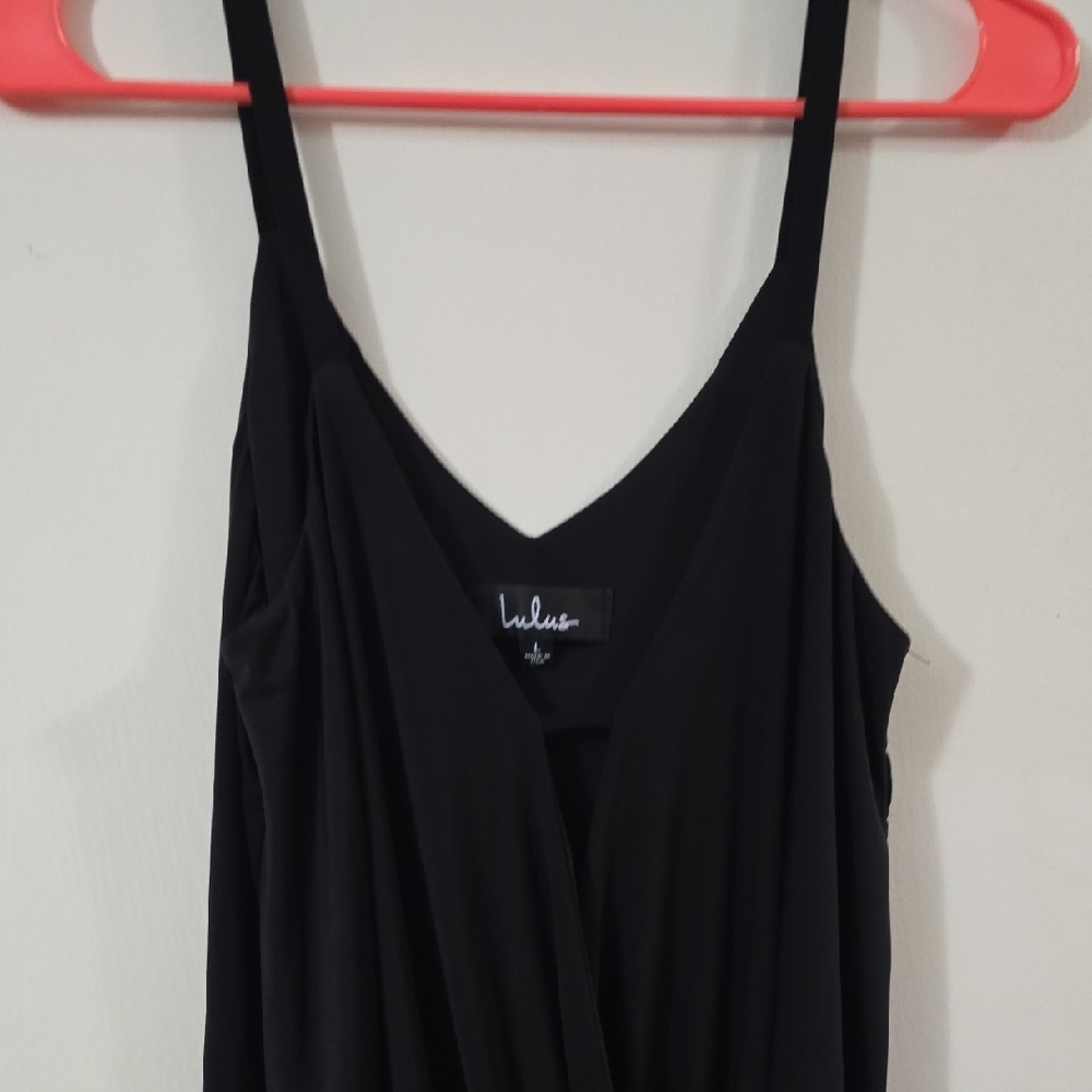 Lulu's Black Tank Top